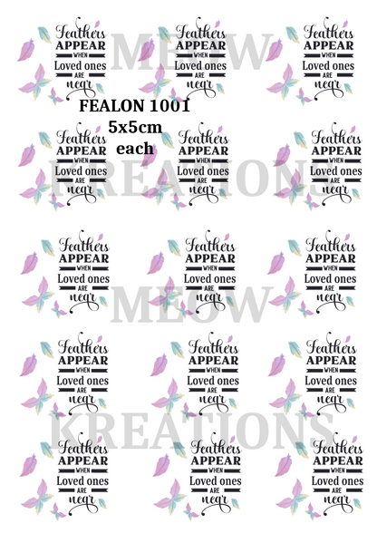 Decoupage Rice Paper – FEALON 1001