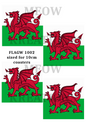 Welsh Dragon Flags Decoupage Rice Paper – FLAGW 1002