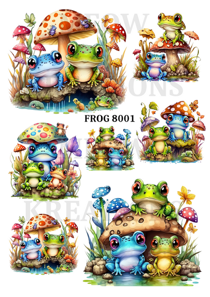 Decoupage Rice Paper – FROG 8001