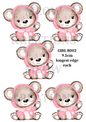 Decoupage Rice Paper –GIRL 8002
