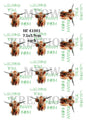 Highland Cow Funny Decoupage Rice Paper - HC 41004