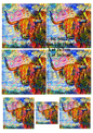 Highland Cow Decoupage Rice Paper - HC 9002