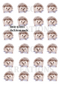 Watercolour Hedgehogs Collection Decoupage Rice Paper - HED 41001