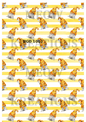 Gonk Honey Bee Decoupage Rice Paper - HGO 1001