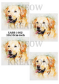 Labrador Decoupage Rice Paper - LABB 1002