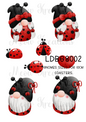 Decoupage Rice Paper - LDBG 8002