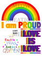 Decoupage Rice Paper - LGBT 2001