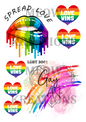 Decoupage Rice Paper - LGBT 3001