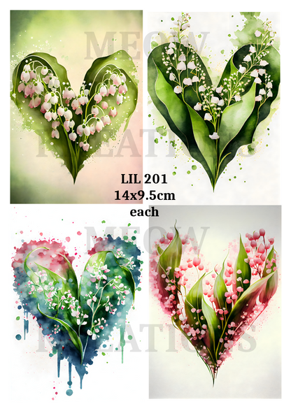 Decoupage Rice Paper - LIL 201
