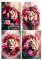 Decoupage Rice Paper - LION 2401