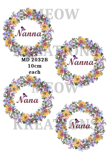Decoupage Rice Paper - MD 2032B