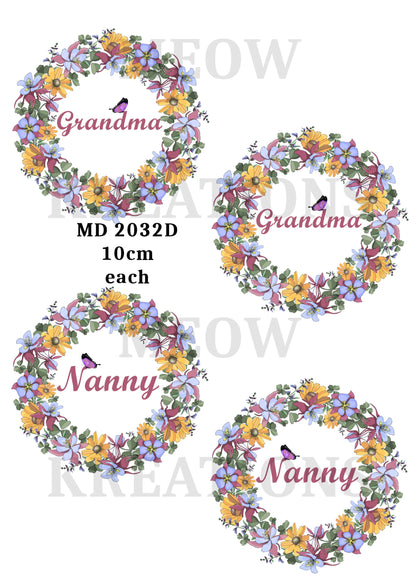 Decoupage Rice Paper - MD 2032D