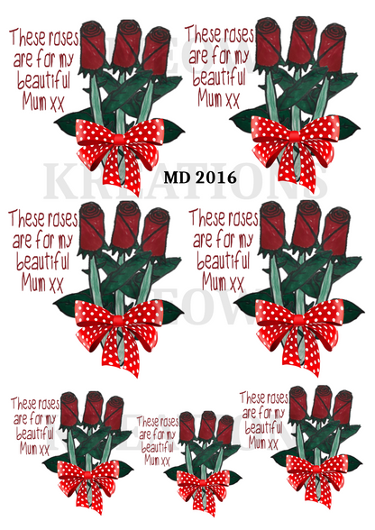 Decoupage Rice Paper - MD 2016