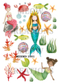 Decoupage Rice Paper - MERMD 1001