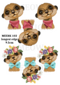 Decoupage Rice Paper - MEERK 102