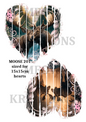 Decoupage Rice Paper - MOOSE 201