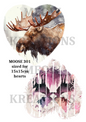 Decoupage Rice Paper - MOOSE 301