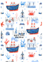Decoupage Rice Paper - NAUT 1101
