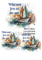 Decoupage Rice Paper - NAUT 1401a