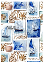 Decoupage Rice Paper - NAUT 601
