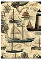 Decoupage Rice Paper - NAUT 701