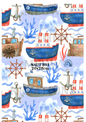 Decoupage Rice Paper - NAUT 801