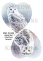 Decoupage Rice Paper - OWL 21001