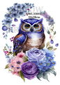 Decoupage Rice Paper - OWL 23001