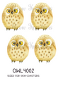 Decoupage Rice Paper - OWL 4002