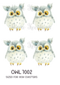 Decoupage Rice Paper - OWL 7002