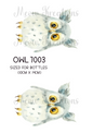 Decoupage Rice Paper - OWL 7003