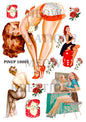 Decoupage Rice Paper - PINUP 10001