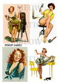 Decoupage Rice Paper - PINUP 16001