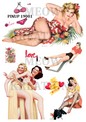 Decoupage Rice Paper - PINUP 19001