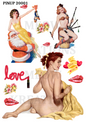 Decoupage Rice Paper - PINUP 20001