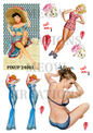 Decoupage Rice Paper - PINUP 24001