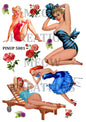 Decoupage Rice Paper - PINUP 5001