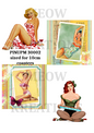 Decoupage Rice Paper - PINUPM 30002