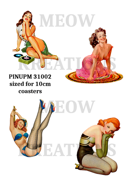Decoupage Rice Paper - PINUPM 31002