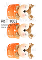 Deer in a Pocket Decoupage Rice Paper - PKT 1003