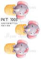 Decoupage Rice Paper - PKT 7003