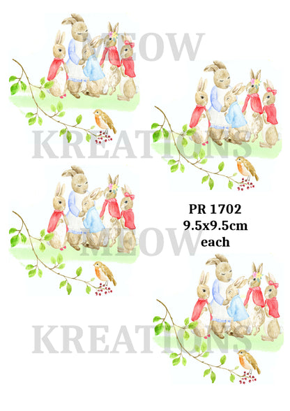 Decoupage Rice Paper - PR 1702