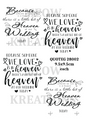 Decoupage Rice Paper - QUOTEG 28002