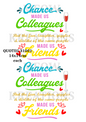 Decoupage Rice Paper - QUOTEG 31001
