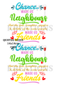Decoupage Rice Paper - QUOTEG 32003