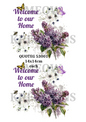 Decoupage Rice Paper - QUOTEG 53001