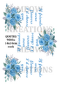 Decoupage Rice Paper - QUOTEG 9003a