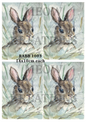 Decoupage Rice Paper - RABB 1003