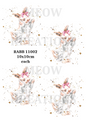 Decoupage Rice Paper - RABB 11002