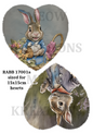 Decoupage Rice Paper - RABB 17001a